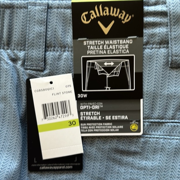 Callaway Men’s Shorts - 30W - Flint Stone - Picture 5 of 5